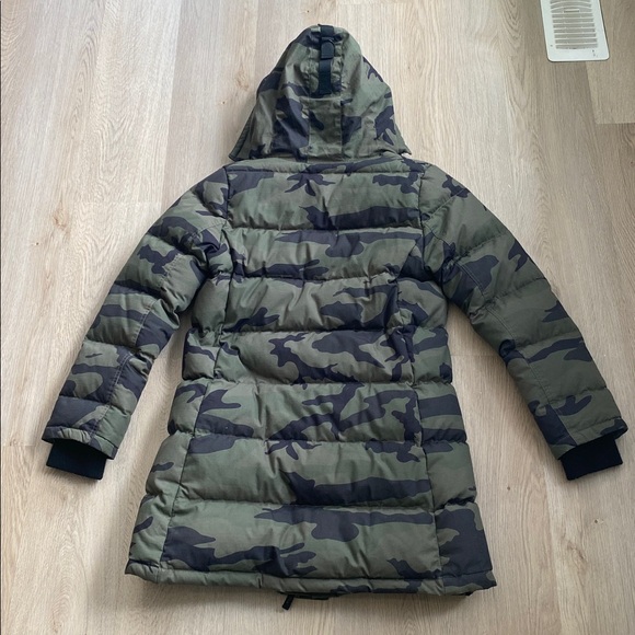 TNA St Anton Down Filled Camo Parka - Picture 8 of 14
